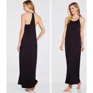 Fabletics Neema Maxi Dress, T Back, Racerback, Strappy, Black, Size Small